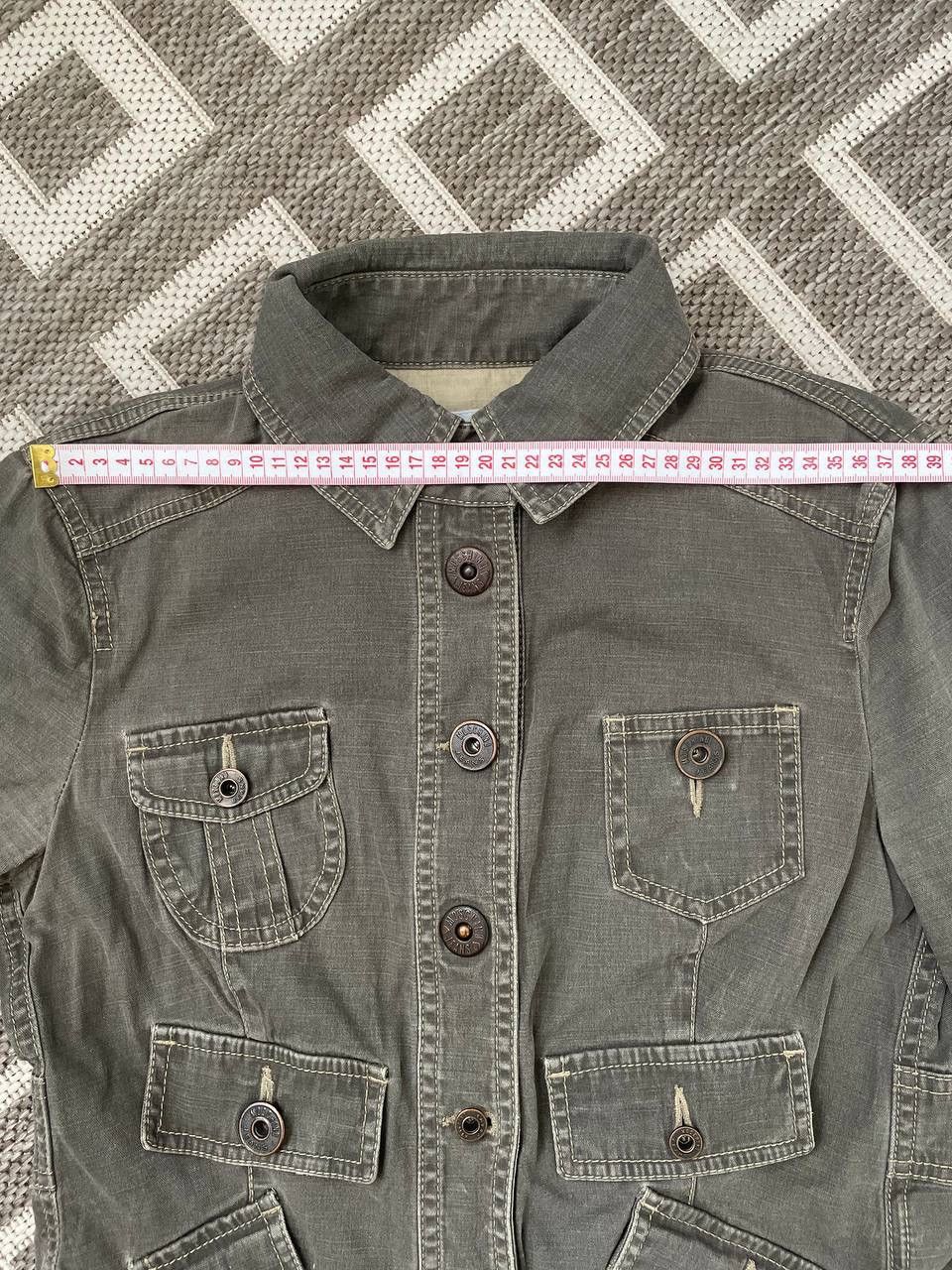 Moschino Moschino archive distressed denim multipocket jacket womens Size M / US 6-8 / IT 42-44 - 16 Thumbnail