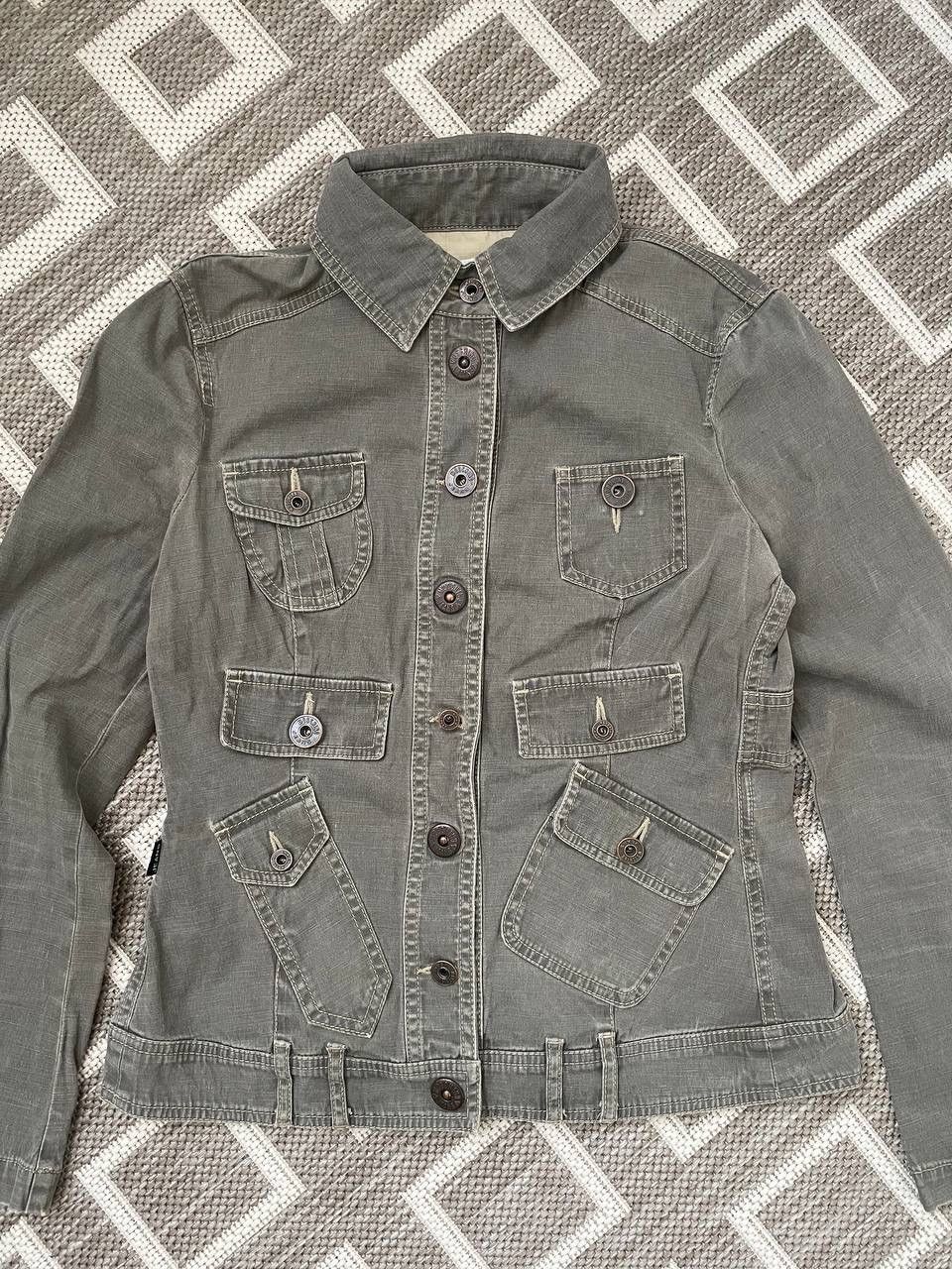 Moschino Moschino archive distressed denim multipocket jacket womens Size M / US 6-8 / IT 42-44 - 1 Thumbnail