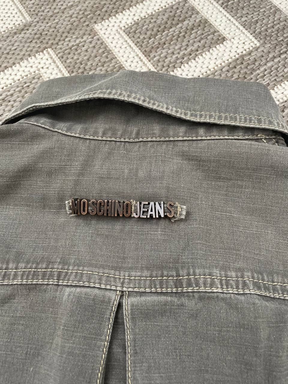 Moschino Moschino archive distressed denim multipocket jacket womens Size M / US 6-8 / IT 42-44 - 7 Thumbnail