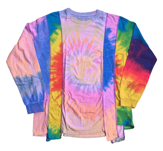 image of Rebuild By Needles 5-Cut Tie Dye Shirt in Mix, Men's (Size Medium)