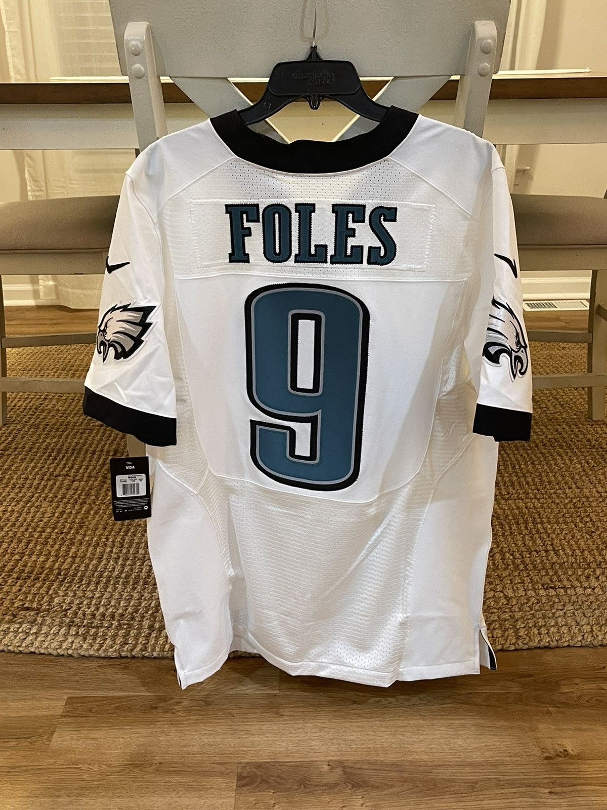 Nike, Shirts, Rare Authentic Nick Foles Philadelphia Eagles Nike Vapor Elite  Jersey Size 4m