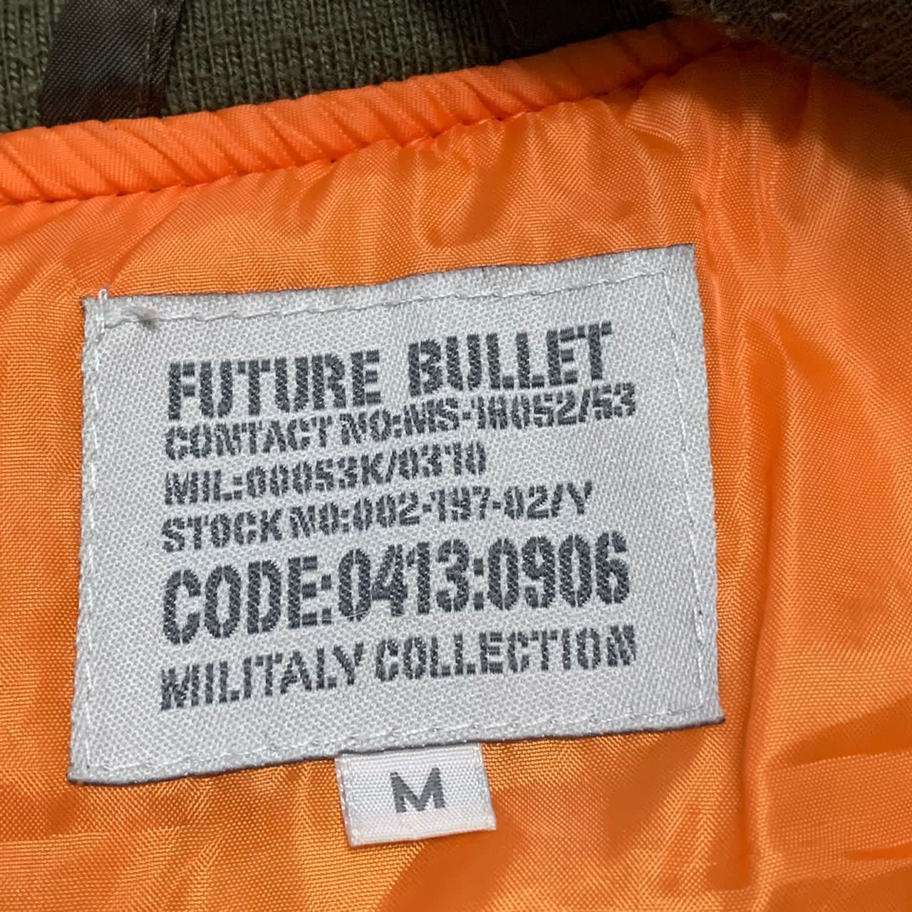 Other Future Bullet military collection bomber jacket Size US M / EU 48-50 / 2 - 11 Thumbnail