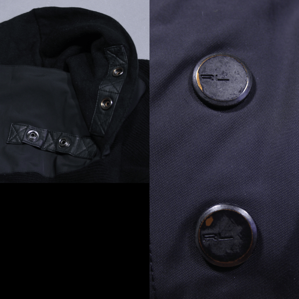 Polo Ralph Lauren Black Label High Neck Ribbed Wool Sweater Size US S / EU 44-46 / 1 - 8 Thumbnail