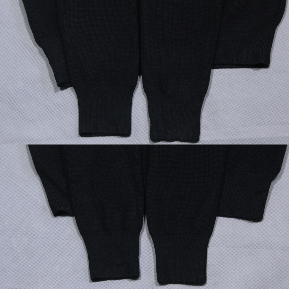 Polo Ralph Lauren Black Label High Neck Ribbed Wool Sweater Size US S / EU 44-46 / 1 - 7 Thumbnail