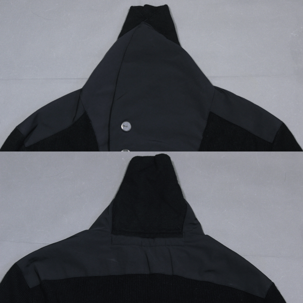 Polo Ralph Lauren Black Label High Neck Ribbed Wool Sweater Size US S / EU 44-46 / 1 - 4 Thumbnail