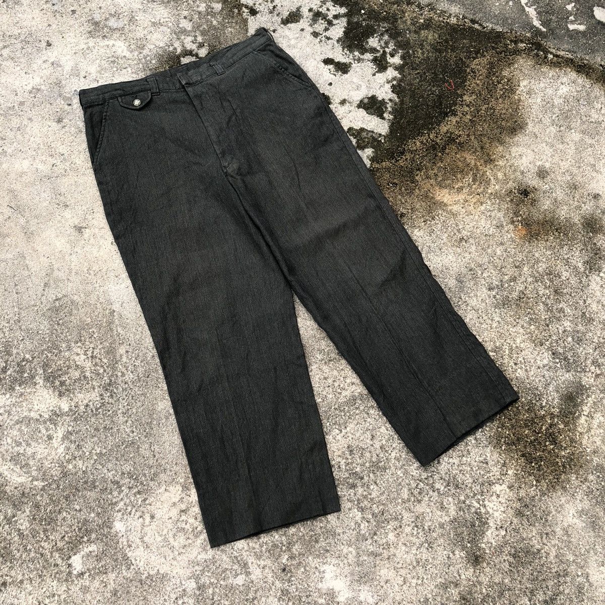 The North Face × Vintage 🔥Rare🔥Vintage 90s The North Face Outdoor Wool Casual Pants Size US 34 / EU 50 - 1 Thumbnail