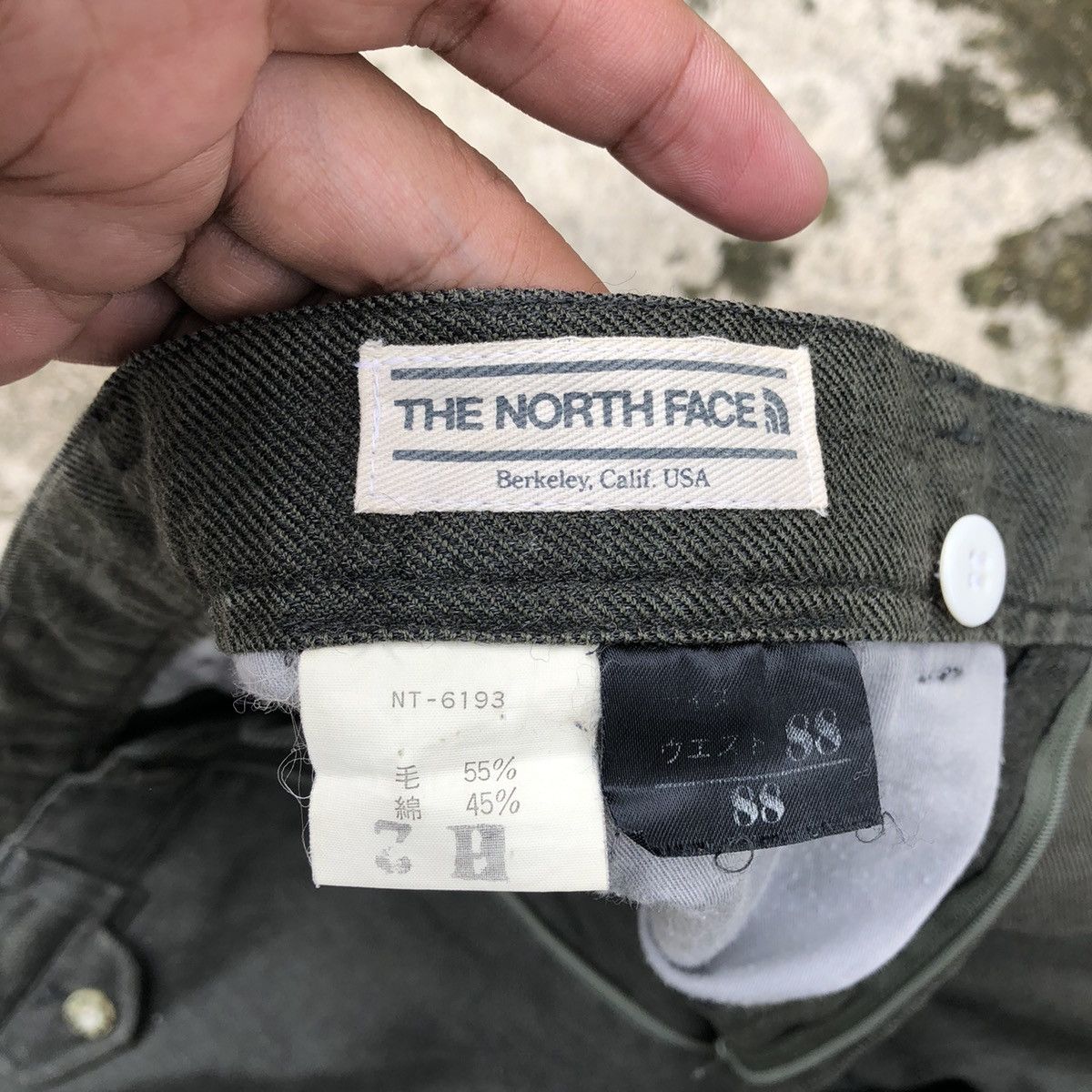 The North Face × Vintage 🔥Rare🔥Vintage 90s The North Face Outdoor Wool Casual Pants Size US 34 / EU 50 - 13 Thumbnail