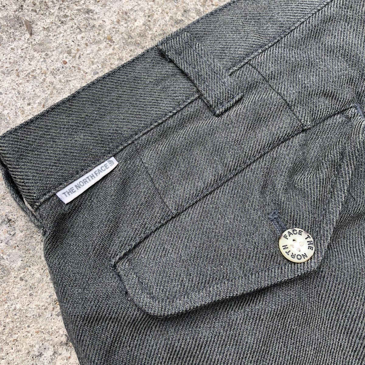 The North Face × Vintage 🔥Rare🔥Vintage 90s The North Face Outdoor Wool Casual Pants Size US 34 / EU 50 - 11 Thumbnail