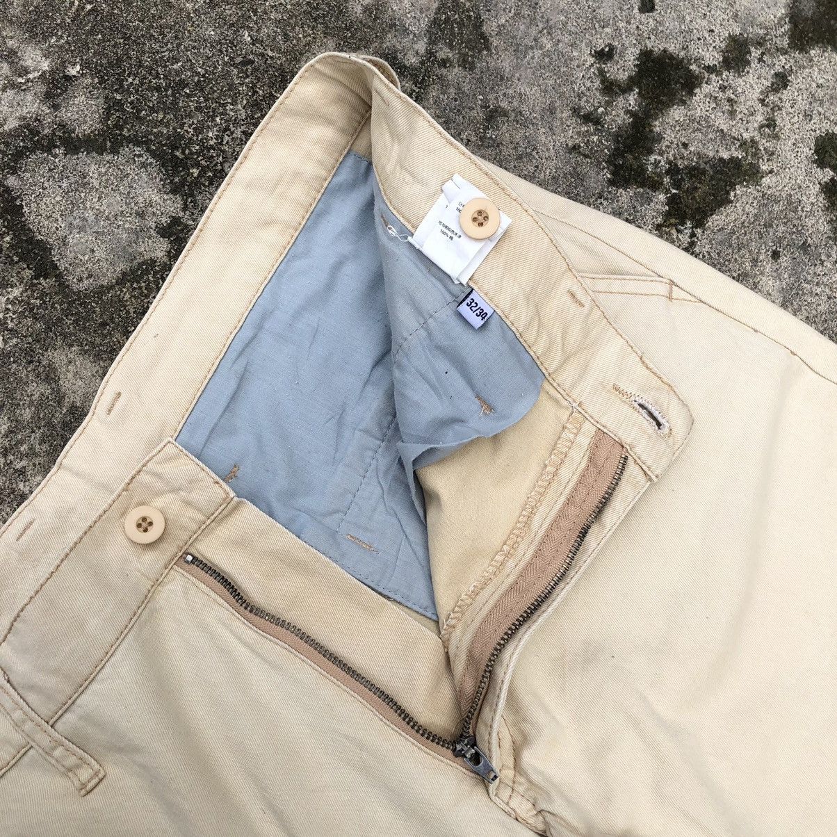 Cheap Monday × Japanese Brand × Vintage Rare Vintage Cheap Monday Slim Chino French Sand Khakis Pant Size US 36 / EU 52 - 11 Thumbnail