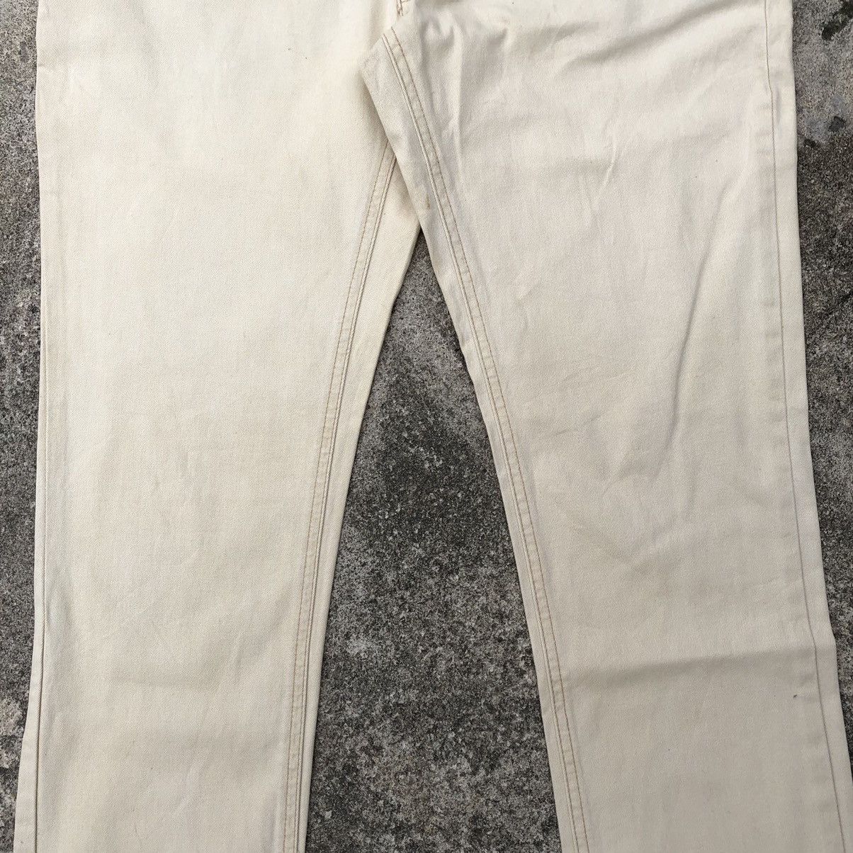 Cheap Monday × Japanese Brand × Vintage Rare Vintage Cheap Monday Slim Chino French Sand Khakis Pant Size US 36 / EU 52 - 3 Thumbnail