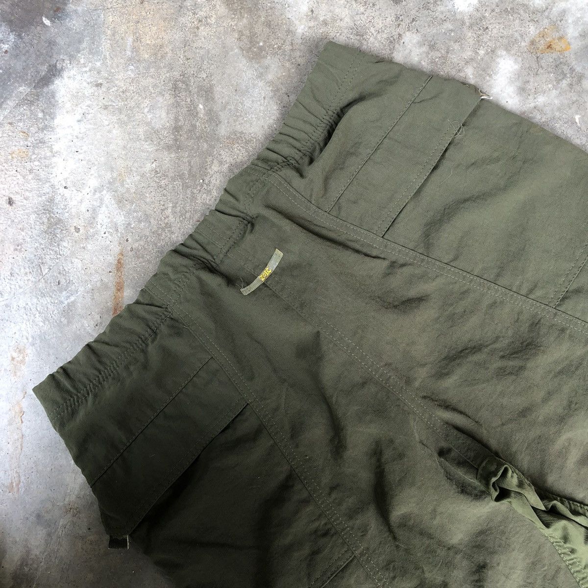 Vintage Rare Vintage Zoic Draw String Tactical Cargo Cropped Pants Size US 38 / EU 54 - 8 Thumbnail