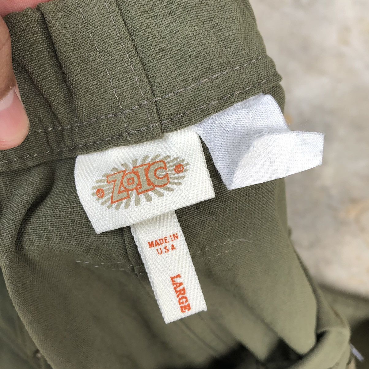 Vintage Rare Vintage Zoic Draw String Tactical Cargo Cropped Pants Size US 38 / EU 54 - 12 Thumbnail