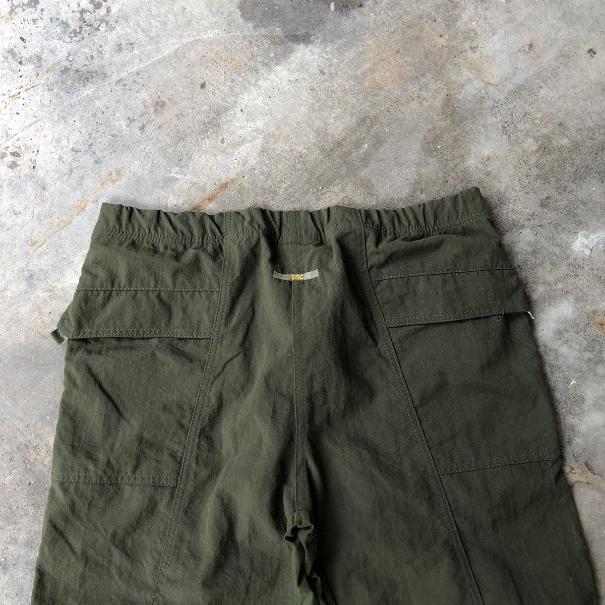 Vintage Rare Vintage Zoic Draw String Tactical Cargo Cropped Pants Size US 38 / EU 54 - 6 Thumbnail