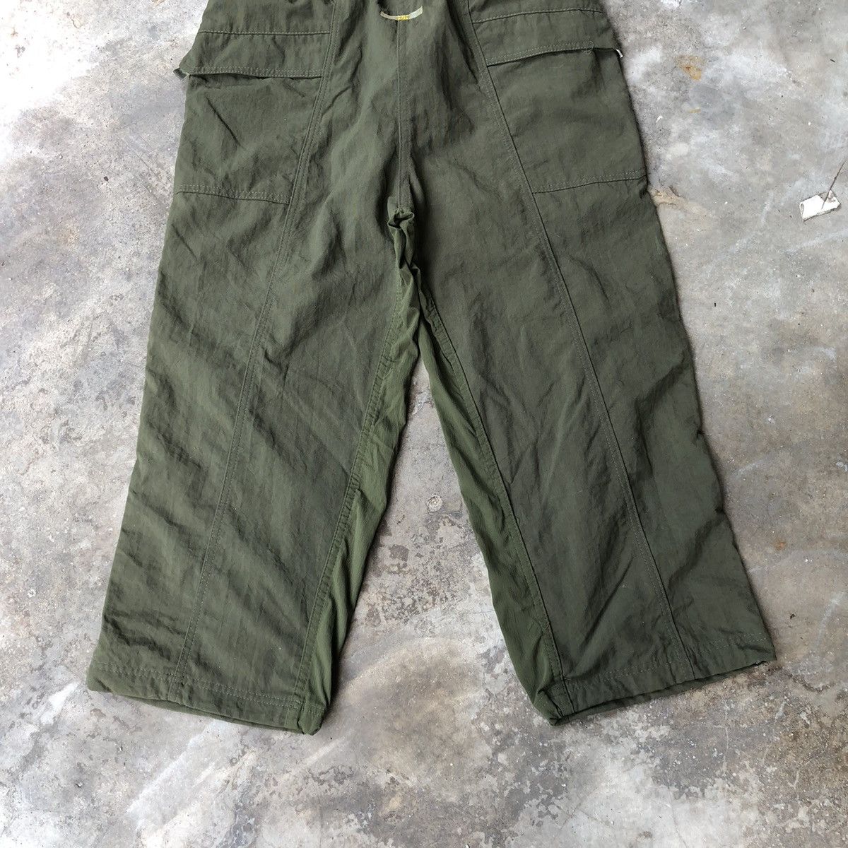 Vintage Rare Vintage Zoic Draw String Tactical Cargo Cropped Pants Size US 38 / EU 54 - 7 Thumbnail
