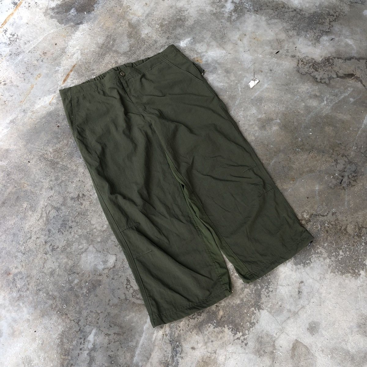Vintage Rare Vintage Zoic Draw String Tactical Cargo Cropped Pants Size US 38 / EU 54 - 1 Thumbnail