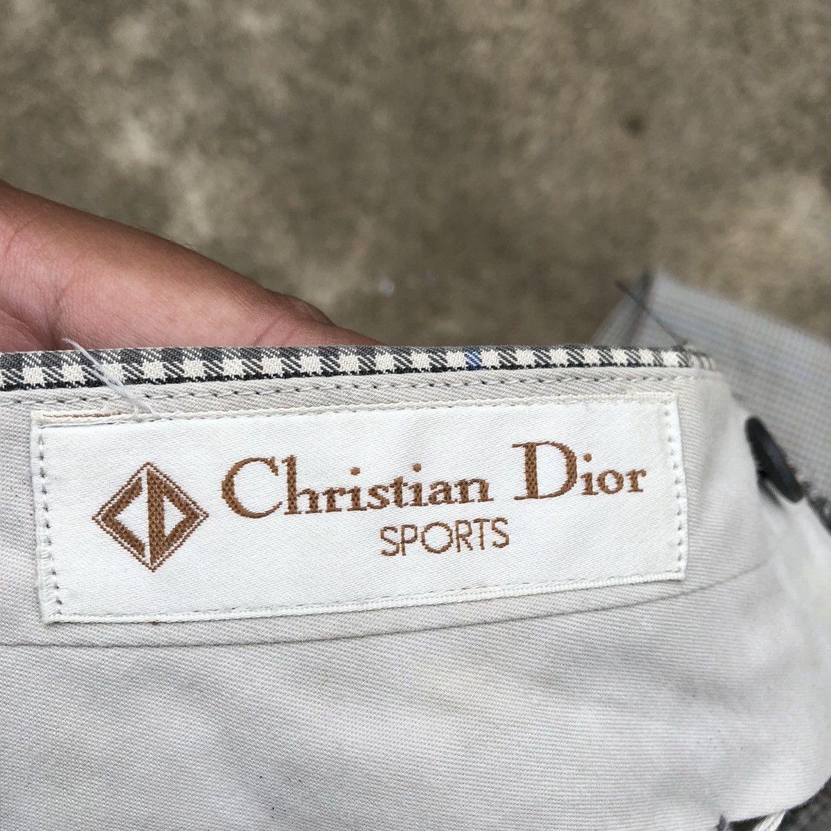 Christian Dior Monsieur 🔥Rare🔥Christian Dior Nice Classic Checkerd Casual Pants Size US 34 / EU 50 - 14 Thumbnail