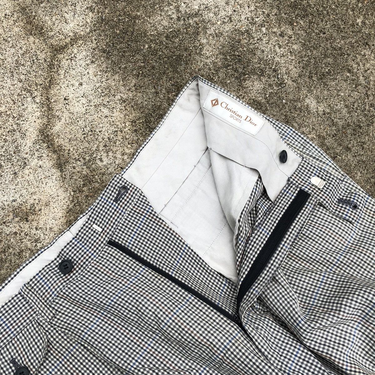 Christian Dior Monsieur 🔥Rare🔥Christian Dior Nice Classic Checkerd Casual Pants Size US 34 / EU 50 - 12 Thumbnail