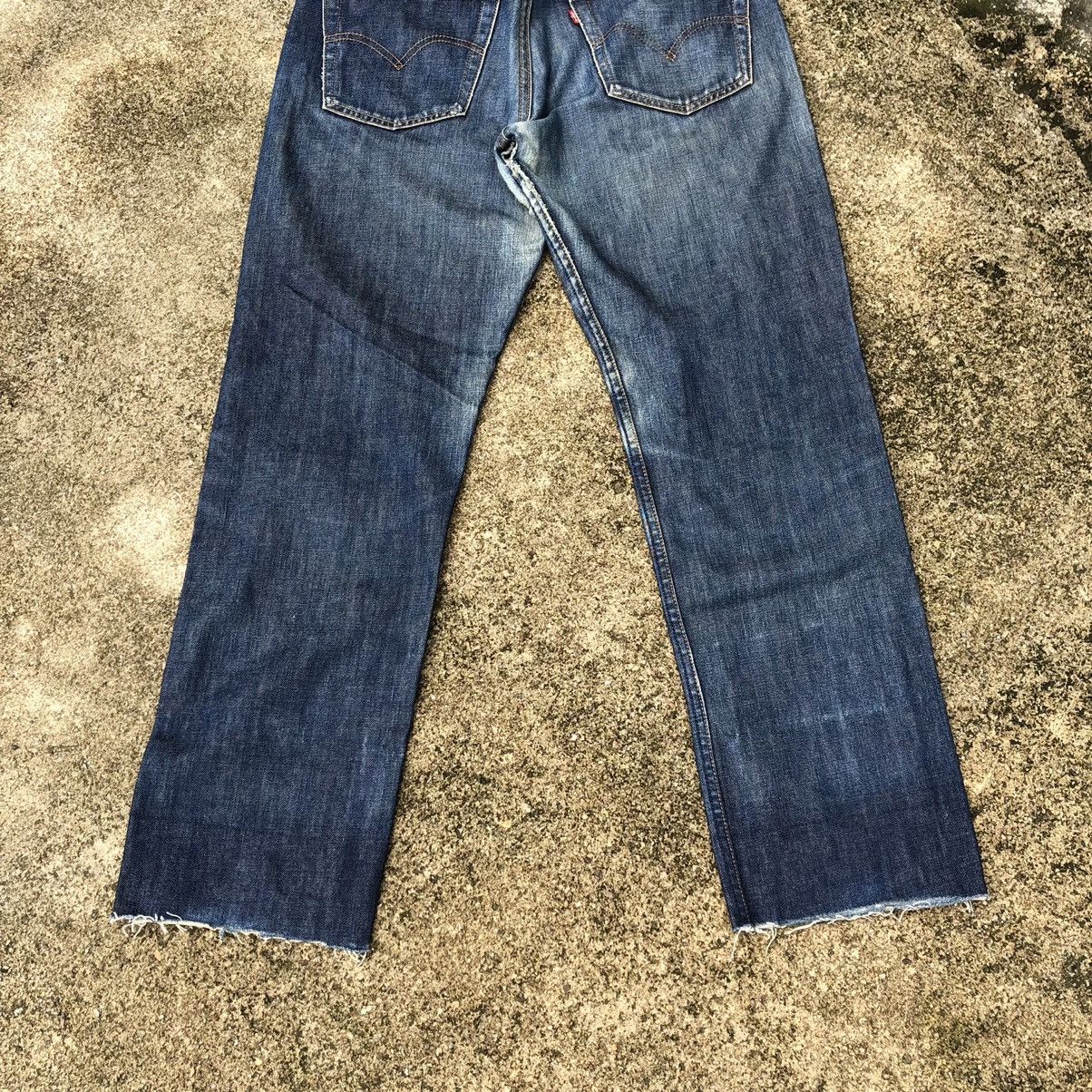 Levi's × Levi's Vintage Clothing 🔥Thrash🔥Lot 509 Levis Blue Wash Distress Denim Jeans Size US 32 / EU 48 - 6 Thumbnail