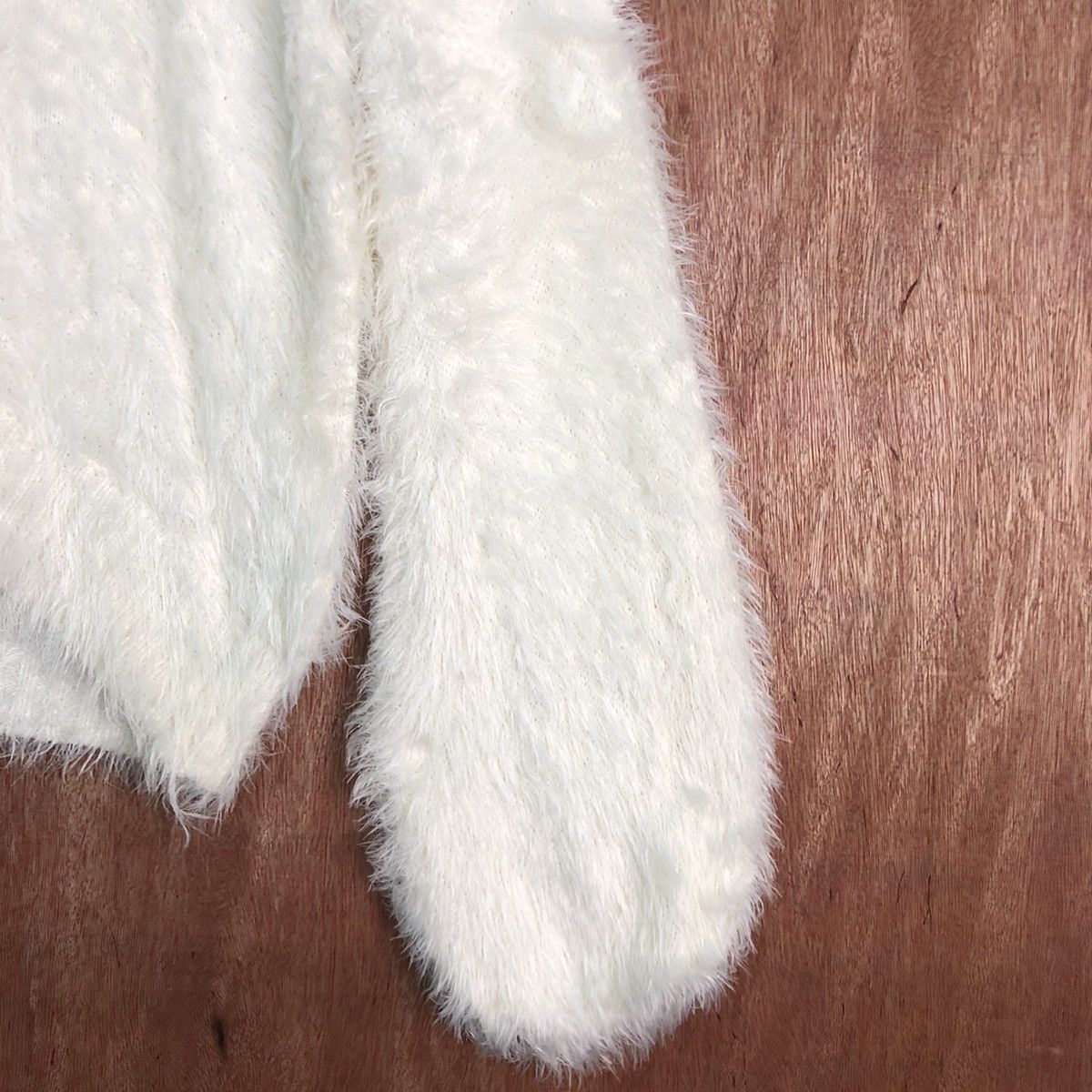Homespun Knitwear × Japanese Brand DLL Heather winter soft Fur Shaggy mohair Knitwear #c235 Size M / US 6-8 / IT 42-44 - 5 Thumbnail