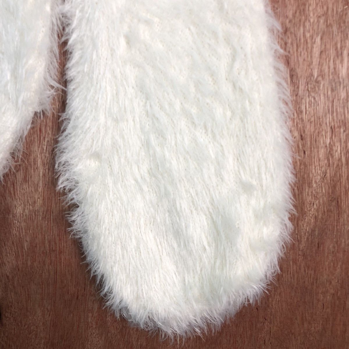 Homespun Knitwear × Japanese Brand DLL Heather winter soft Fur Shaggy mohair Knitwear #c235 Size M / US 6-8 / IT 42-44 - 4 Thumbnail