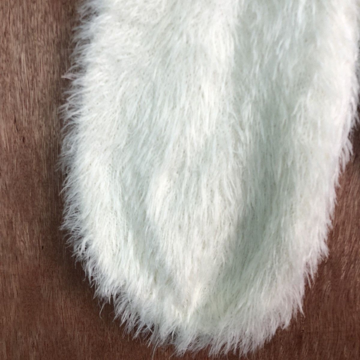 Homespun Knitwear × Japanese Brand DLL Heather winter soft Fur Shaggy mohair Knitwear #c235 Size M / US 6-8 / IT 42-44 - 6 Thumbnail