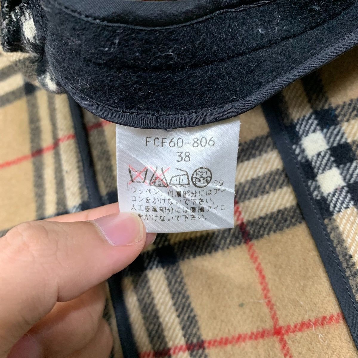 Burberry BURBERRY Blue Label Nova Check Wool Hoodie Sweater Jacket Size S / US 4 / IT 40 - 7 Thumbnail