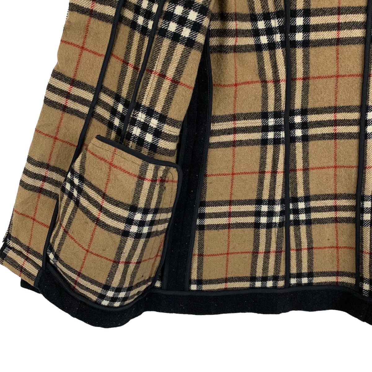 Burberry BURBERRY Blue Label Nova Check Wool Hoodie Sweater Jacket Size S / US 4 / IT 40 - 10 Thumbnail