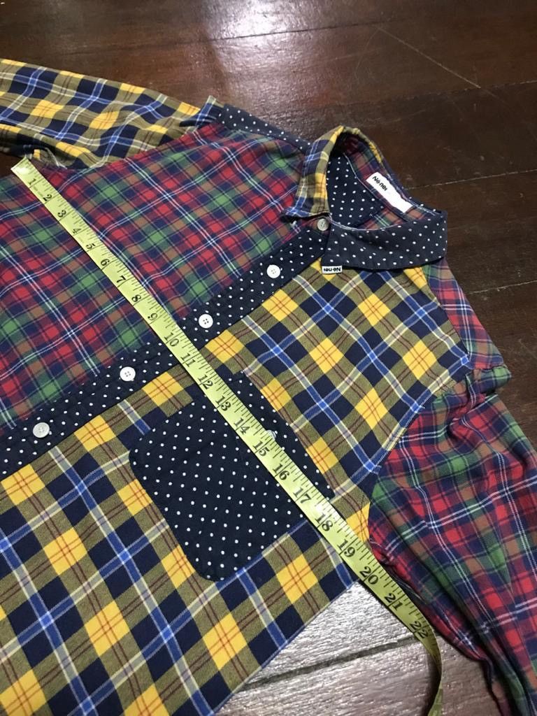 Ne-Net Rare item 🔥Nenet issey miyake multicolour patchwork flannel Size US M / EU 48-50 / 2 - 17 Thumbnail