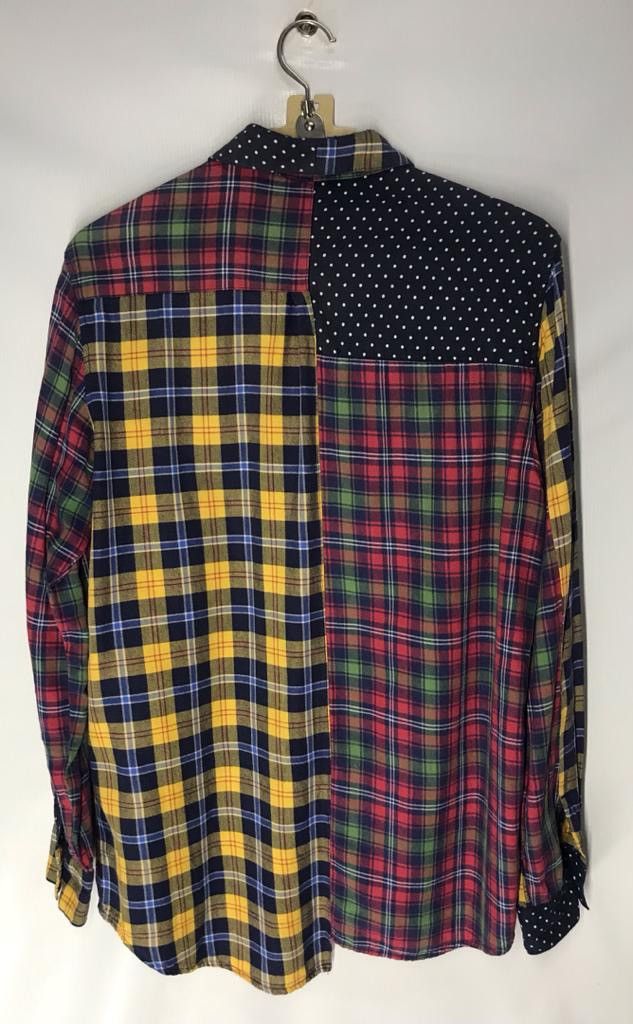 Ne-Net Rare item 🔥Nenet issey miyake multicolour patchwork flannel Size US M / EU 48-50 / 2 - 12 Thumbnail