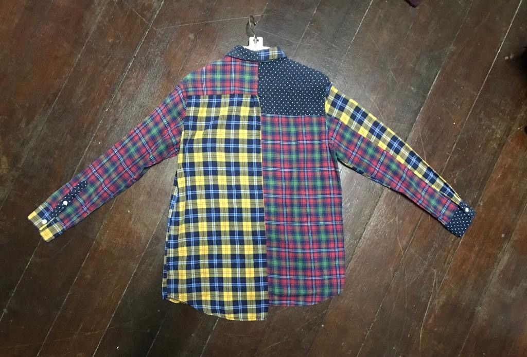 Ne-Net Rare item 🔥Nenet issey miyake multicolour patchwork flannel Size US M / EU 48-50 / 2 - 15 Thumbnail