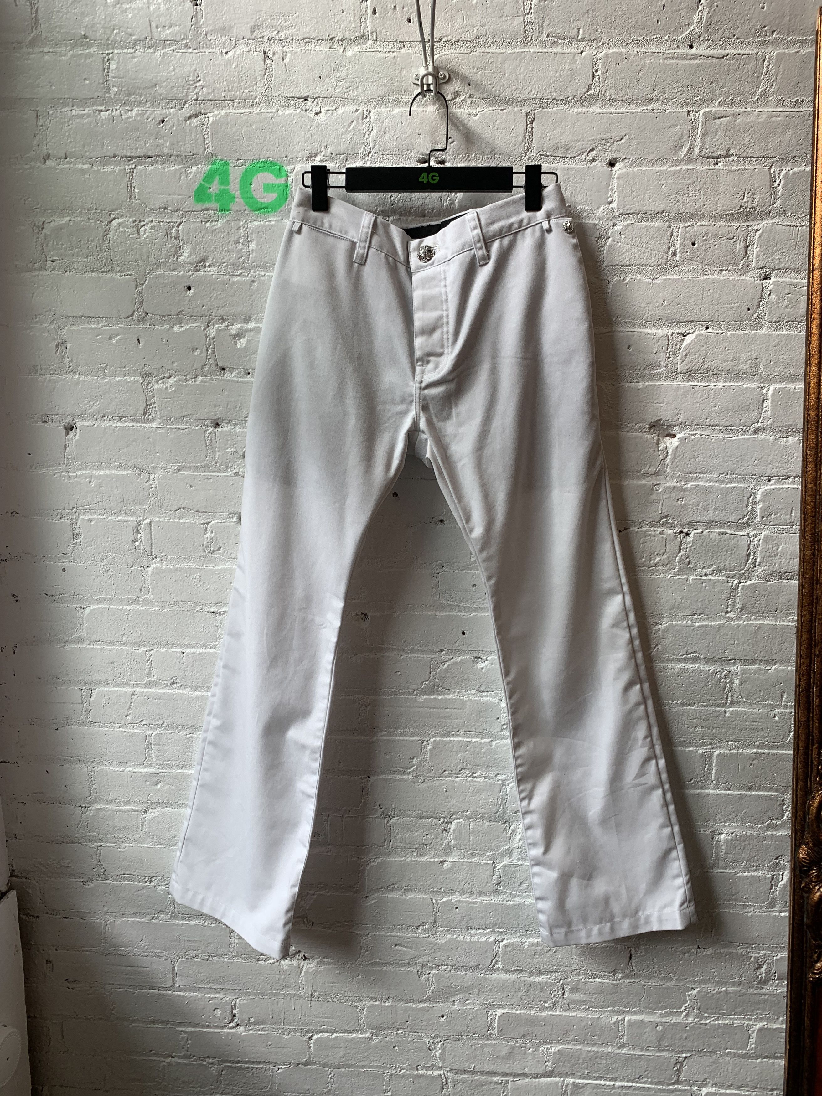 Chrome Hearts Kendall Jenner Personal Chrome Jeans Size 27" / US 4 / IT 40 - 2 Thumbnail