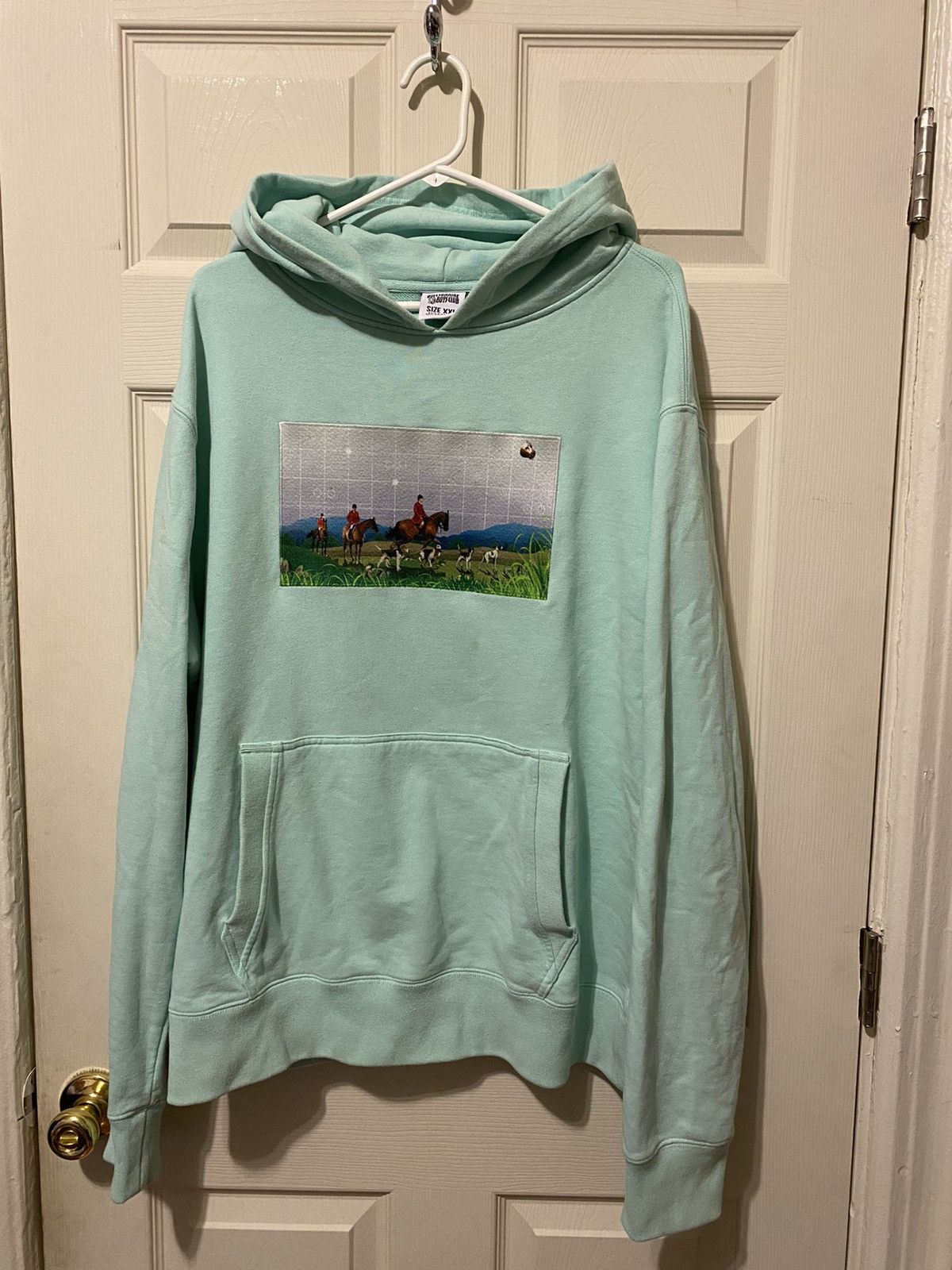Billionaire Boys Club Rare Billionaire Boys Club Horseback Dogs Western Hoodie Size US XXL / EU 58 / 5 - 3 Thumbnail