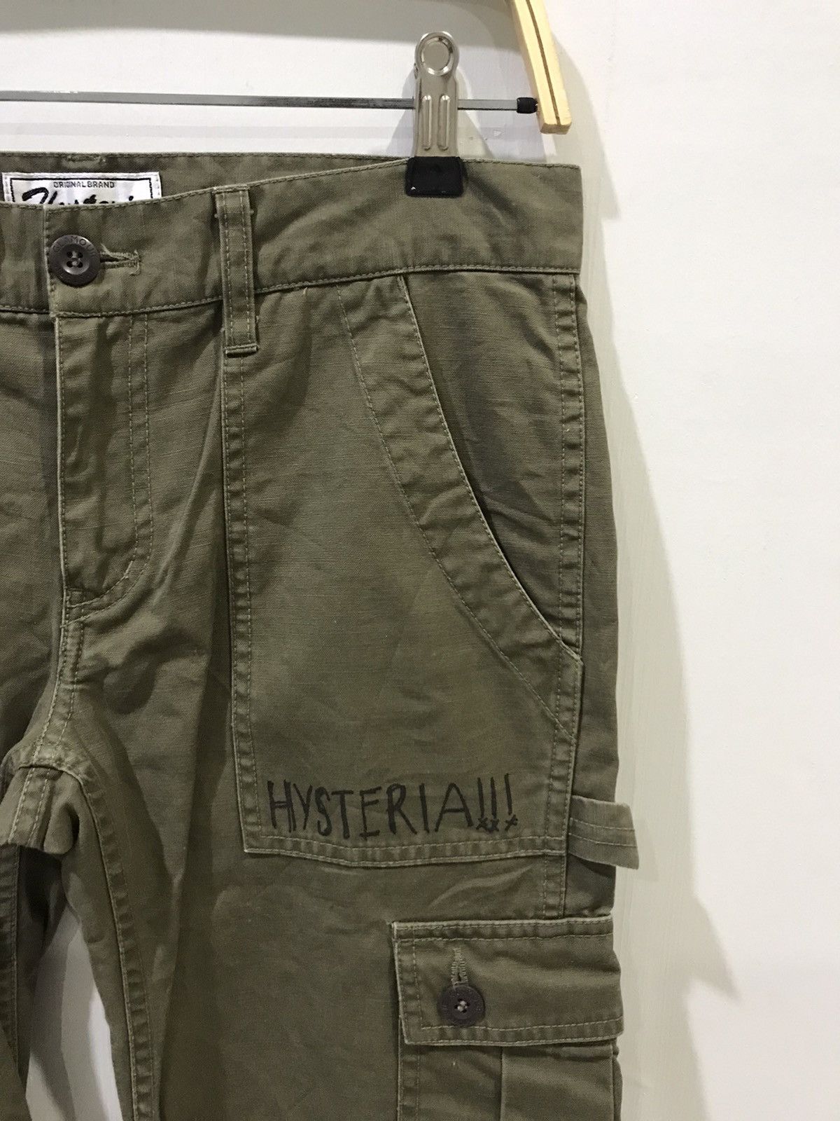 Hysteric Glamour × Japanese Brand HYSTERIC GLAMOUR HYSTERIA Tactical Painter OG107 Cargo Pant Size US 31 - 2 Thumbnail