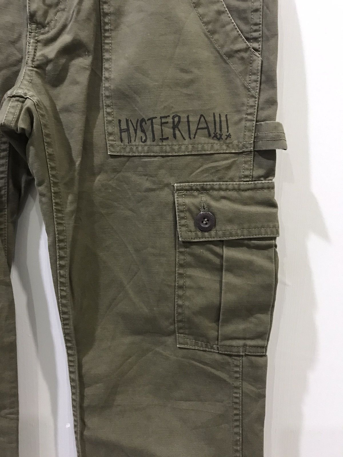 Hysteric Glamour × Japanese Brand HYSTERIC GLAMOUR HYSTERIA Tactical Painter OG107 Cargo Pant Size US 31 - 4 Thumbnail