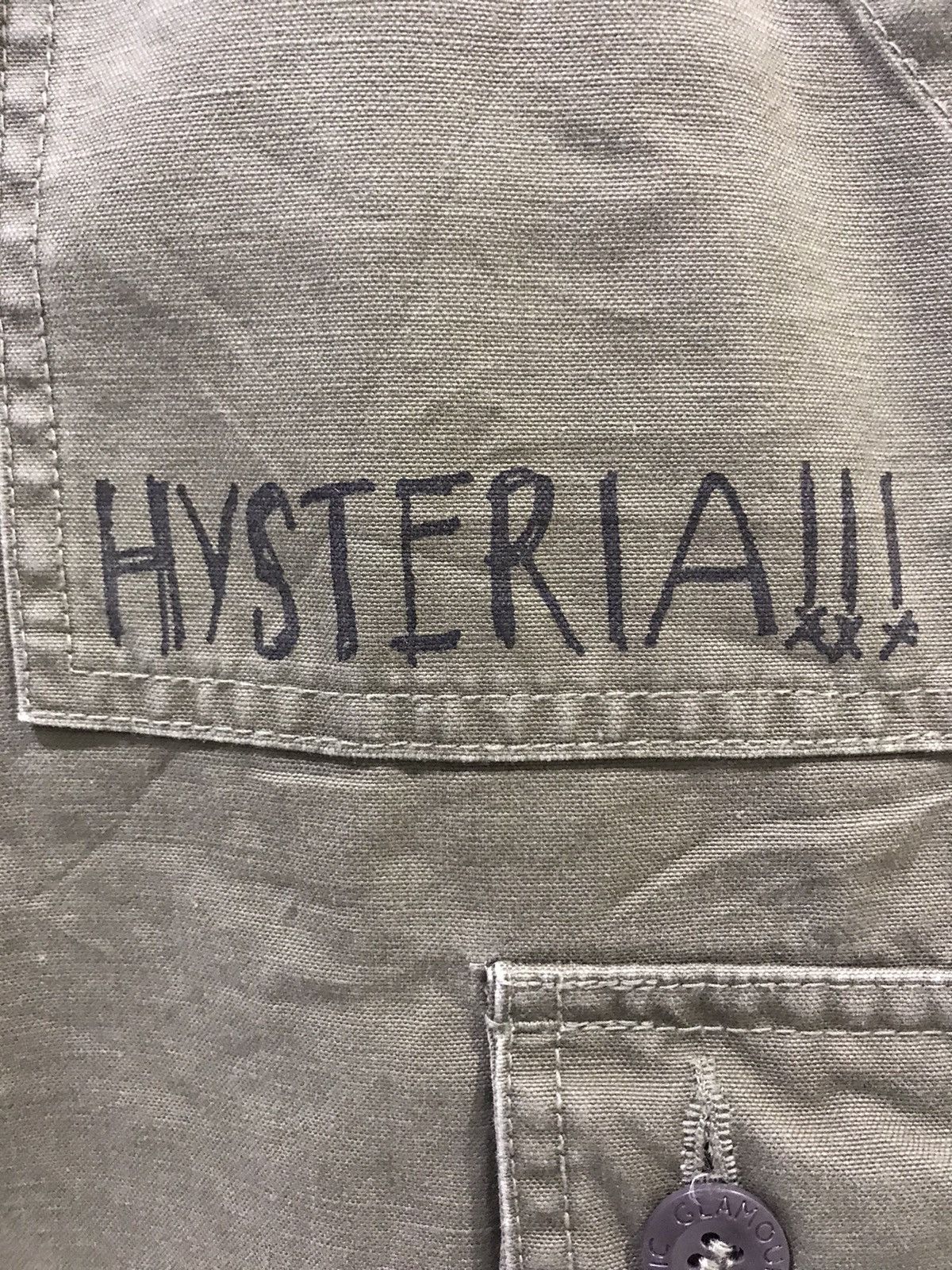 Hysteric Glamour × Japanese Brand HYSTERIC GLAMOUR HYSTERIA Tactical Painter OG107 Cargo Pant Size US 31 - 10 Thumbnail