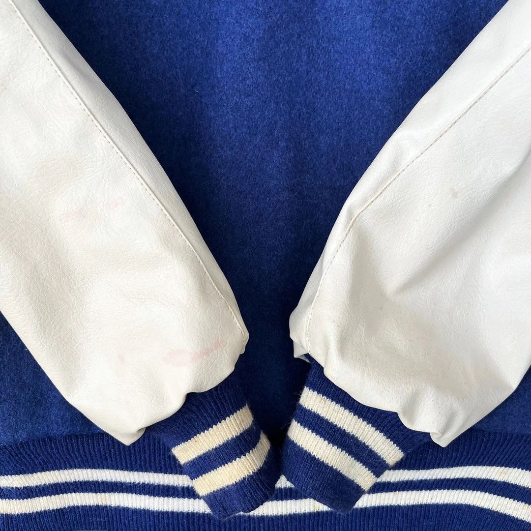 Vintage Varsity Letterman Jacket 60s Vintage Wool Leather USA Made Size US M / EU 48-50 / 2 - 6 Thumbnail