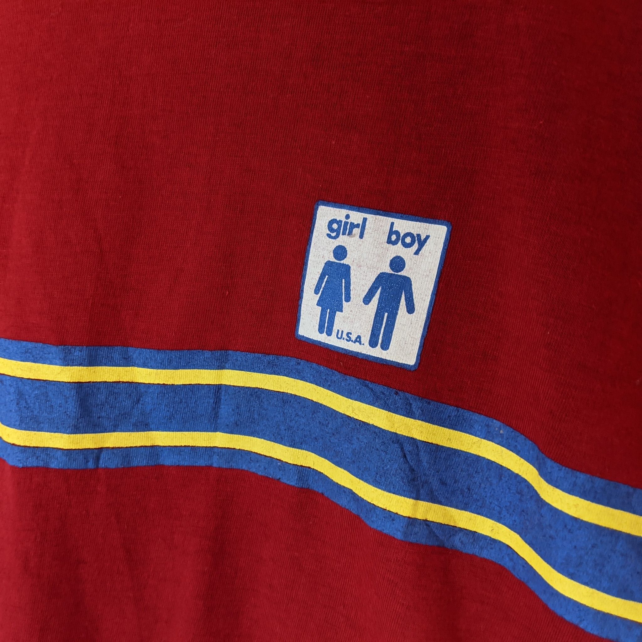 Sex Skateboards Vintage 90's GIRL BOY Skateboard T-Shirt Size US M / EU 48-50 / 2 - 6 Thumbnail