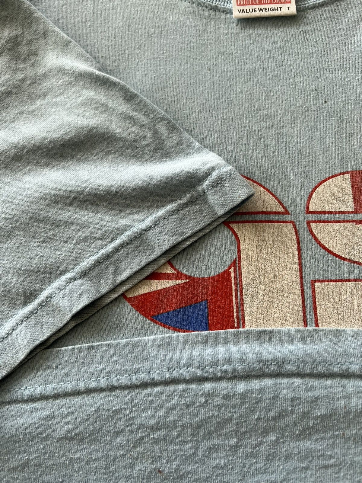 Band Tees Vintage 2002 Oasis Heathen Chemistry Britpop Blue Tee Size US L / EU 52-54 / 3 - 7 Thumbnail