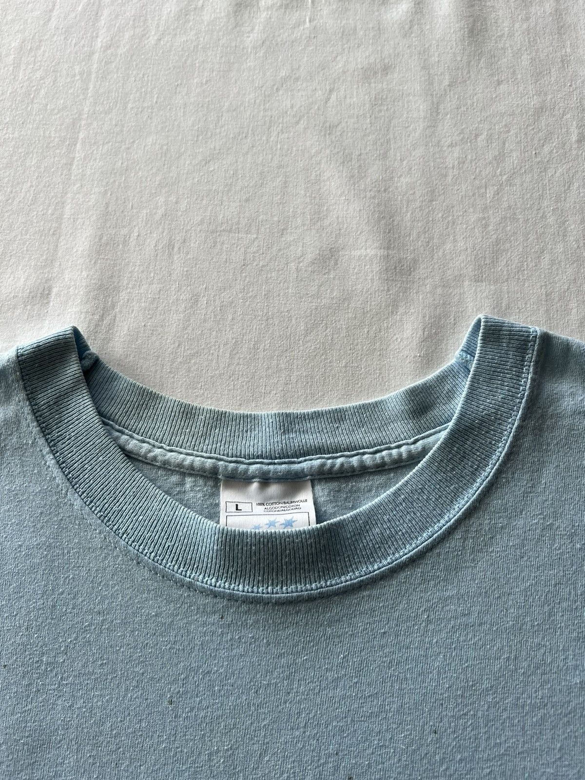 Band Tees Vintage 2002 Oasis Heathen Chemistry Britpop Blue Tee Size US L / EU 52-54 / 3 - 15 Thumbnail