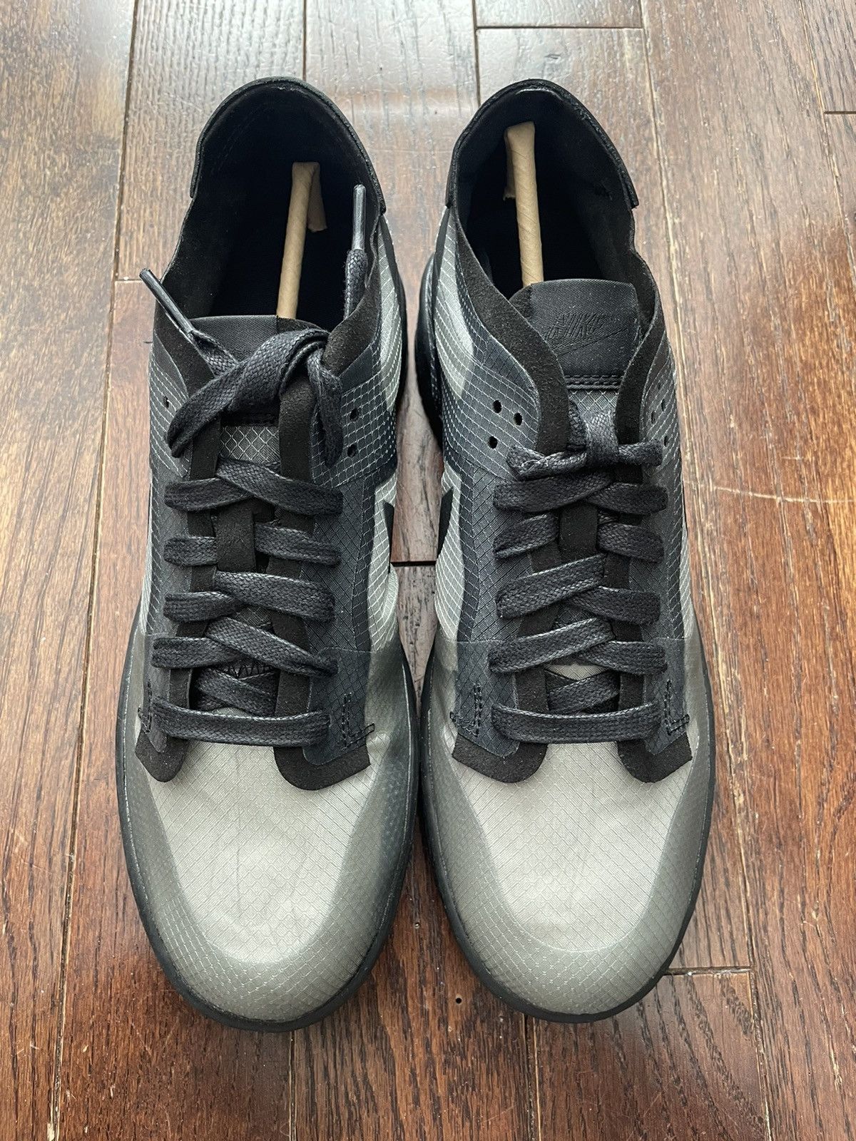 Comme des Garcons × Nike Nike Comme Des Garçons Dunk Low Black Size US 9.5 / EU 42-43 - 2 Thumbnail