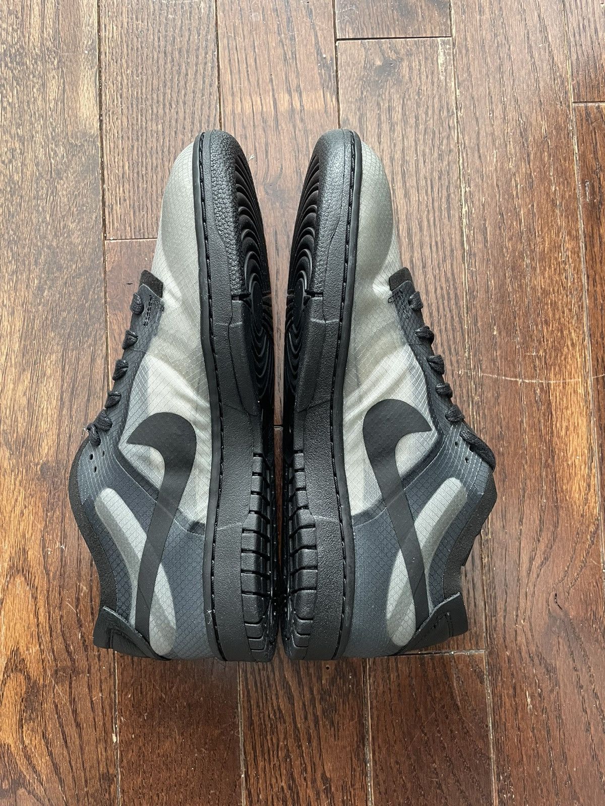 Comme des Garcons × Nike Nike Comme Des Garçons Dunk Low Black Size US 9.5 / EU 42-43 - 3 Thumbnail