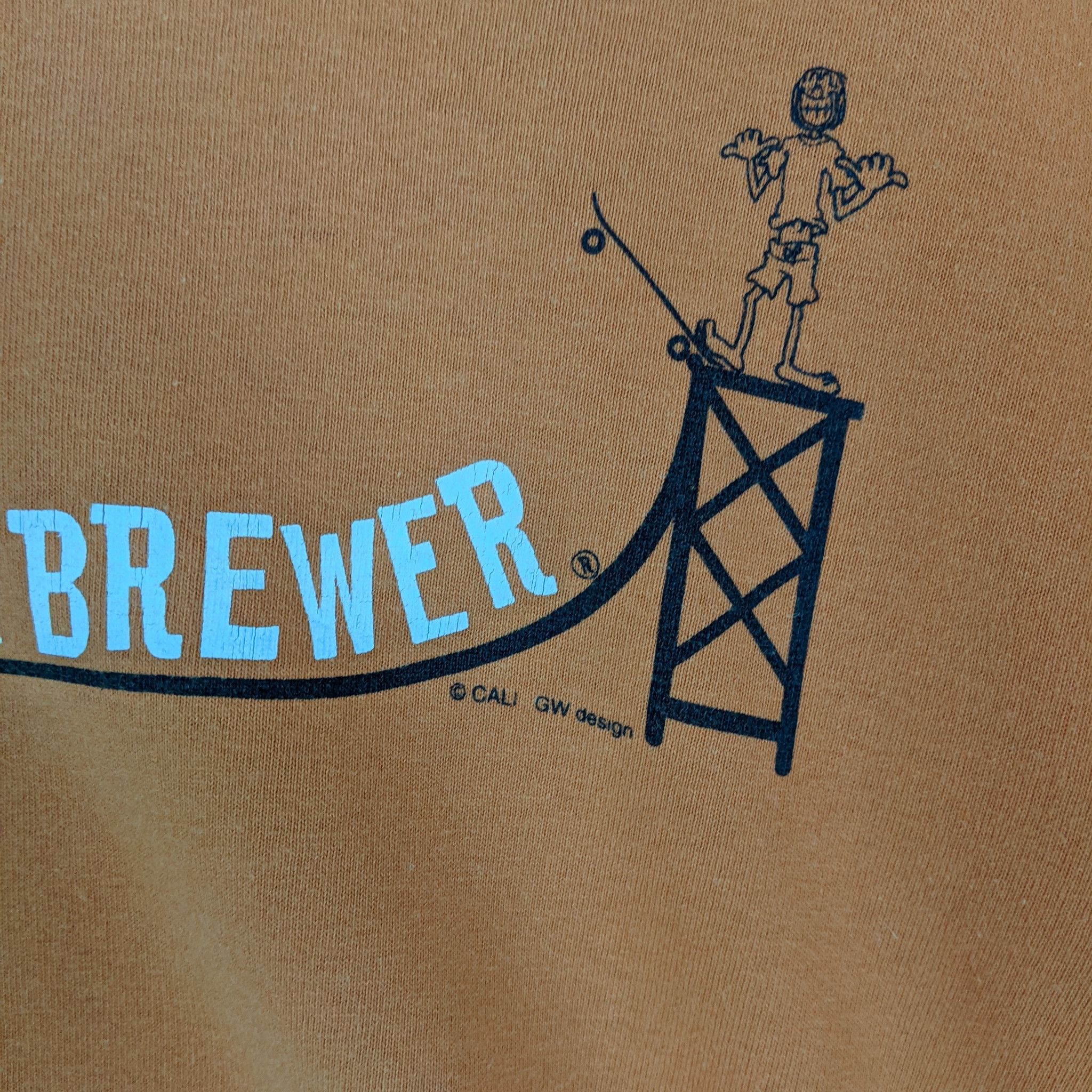 Vintage DICK BREWER Cali GW Hawaii Surf T-Shirt Size US M / EU 48-50 / 2 - 7 Thumbnail