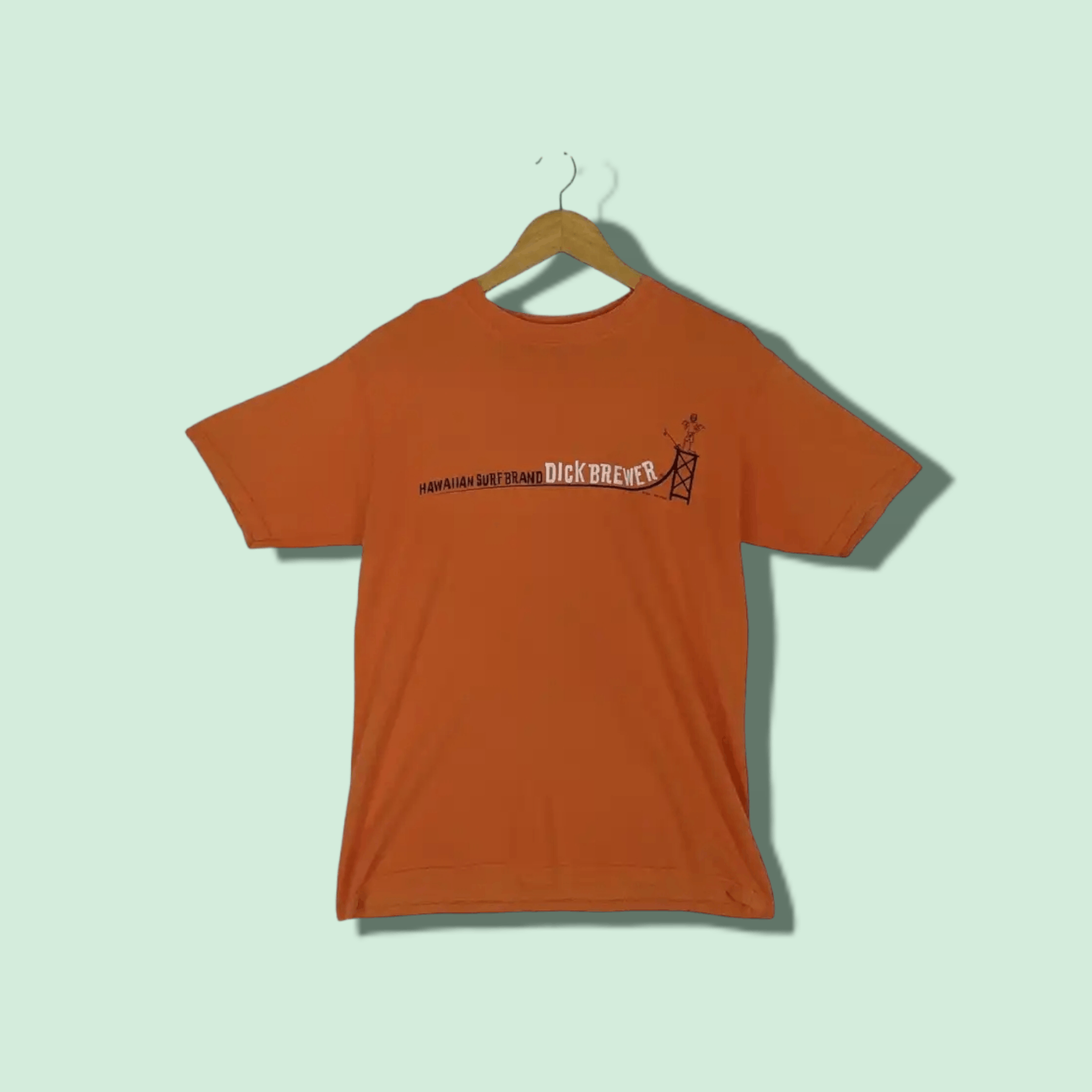 Vintage DICK BREWER Cali GW Hawaii Surf T-Shirt Size US M / EU 48-50 / 2 - 1 Thumbnail