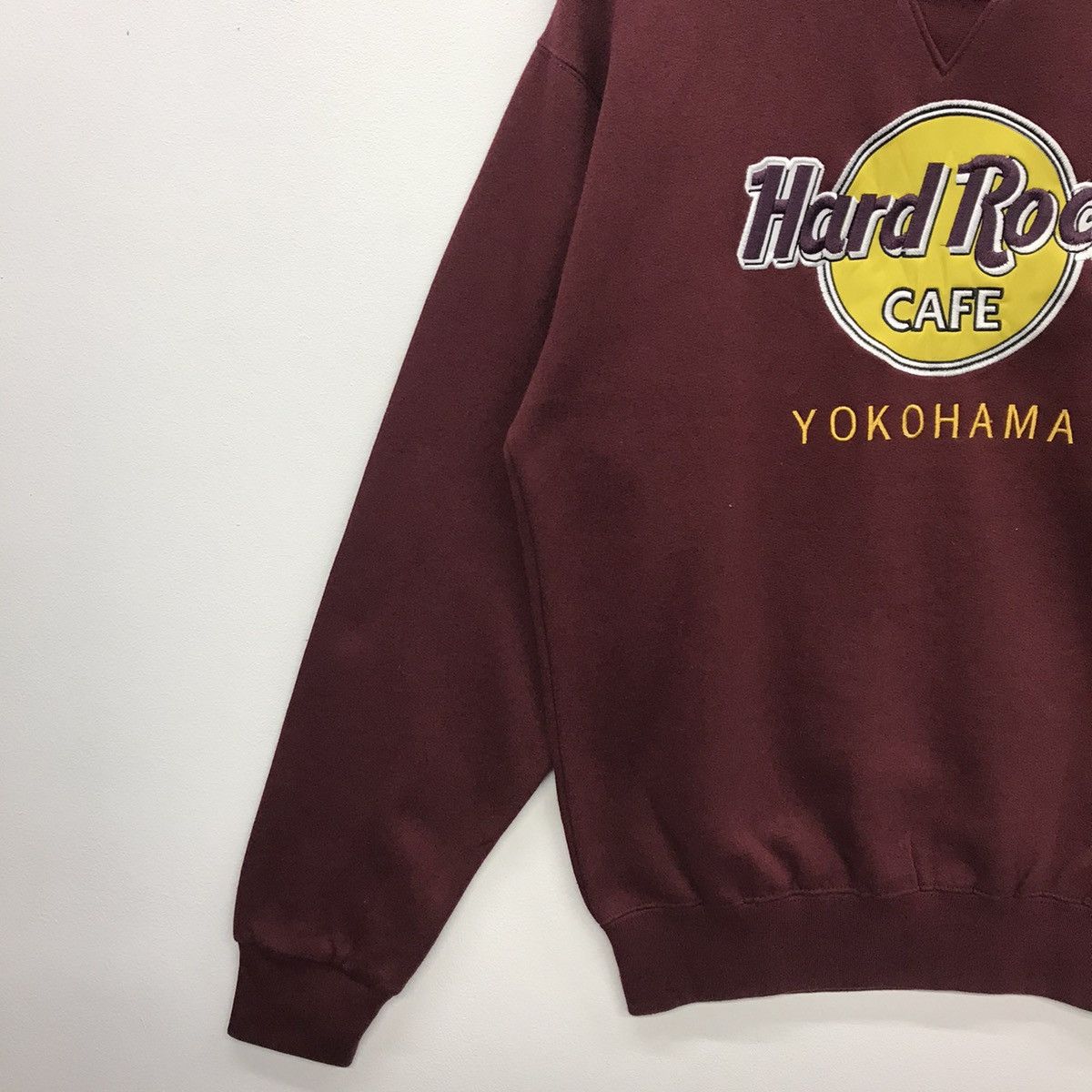 Hard Rock Cafe × Vintage Rare!! Vintage Hard Rock Yokohama Sweatshirt Size US S / EU 44-46 / 1 - 6 Thumbnail
