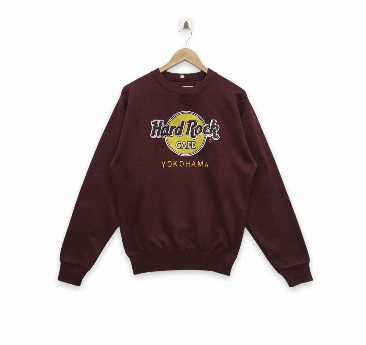Hard Rock Cafe × Vintage Rare!! Vintage Hard Rock Yokohama Sweatshirt Size US S / EU 44-46 / 1 - 1 Thumbnail
