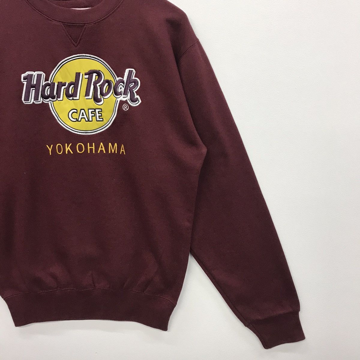Hard Rock Cafe × Vintage Rare!! Vintage Hard Rock Yokohama Sweatshirt Size US S / EU 44-46 / 1 - 4 Thumbnail