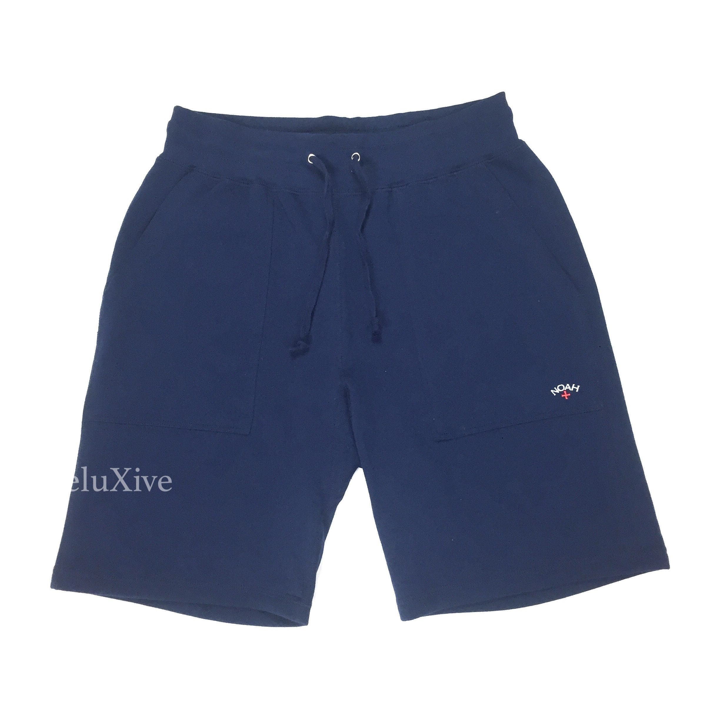Noah Core Logo Infantry Shorts Navy DS