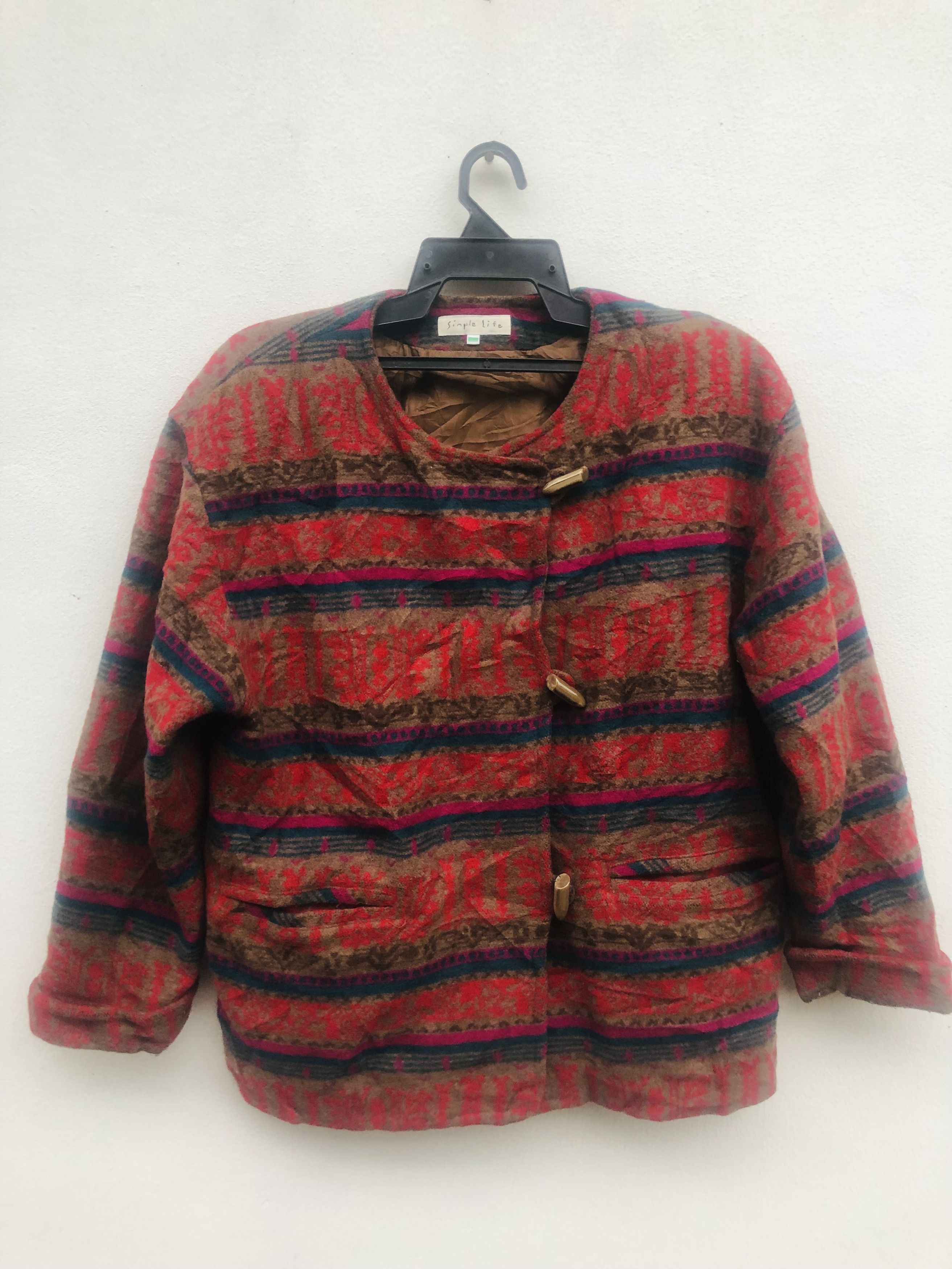 Japanese Brand × Vintage Vintage Simple Life Japanese Designer Fashion Style Jacket Size US M / EU 48-50 / 2 - 1 Thumbnail