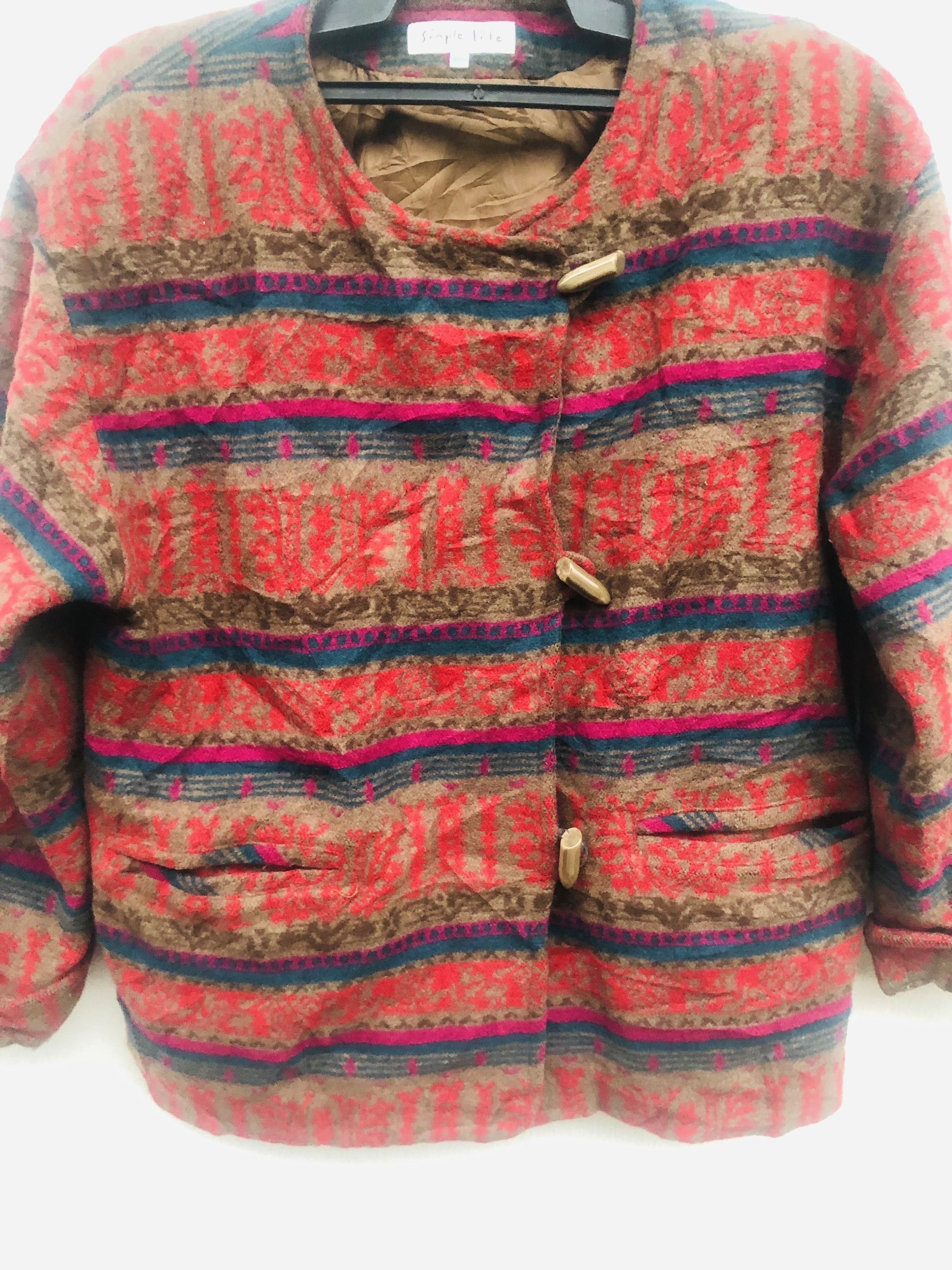 Japanese Brand × Vintage Vintage Simple Life Japanese Designer Fashion Style Jacket Size US M / EU 48-50 / 2 - 5 Thumbnail