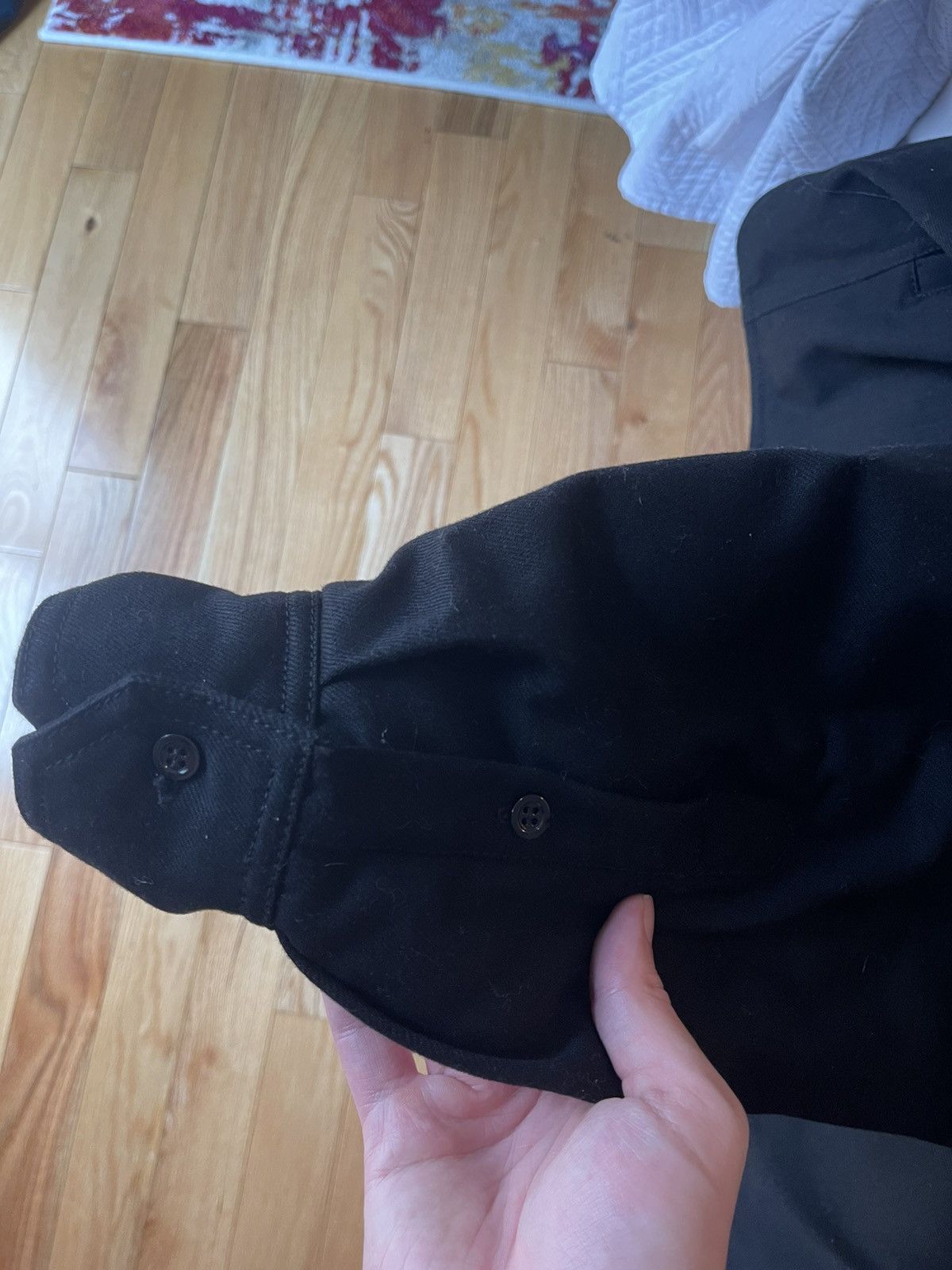 Raf Simons Raf Simons Black Oversized Quilted Shirt Jacket Size US S / EU 44-46 / 1 - 7 Thumbnail
